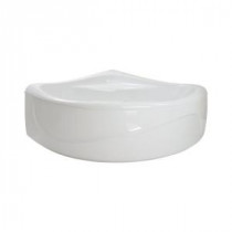 PureScape 315 5.2 ft. Acrylic Center Drain Neo-Angle Round Corner Alcove Non-Whirlpool Bathtub in White