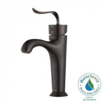 Coda Single Hole Single-Handle Bathroom Faucet in Oil Rubbed Bronze