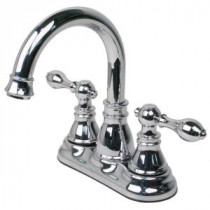 Signature Collection 4 in. Centerset 2-Handle Bathroom Faucet in Chrome
