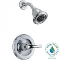 Classic 1-Handle H2Okinetic Thermostatic Shower Only Faucet Trim Kit in Chrome (Valve Not Included)