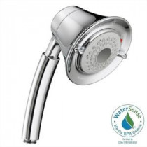 FloWise Transitional Water-Saving 3-Spray Handshower in Polished Chrome