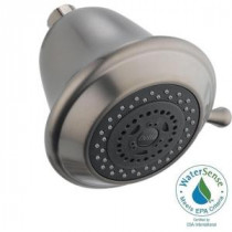3-Setting 3-Spray Touch-Clean Shower Head in Stainless