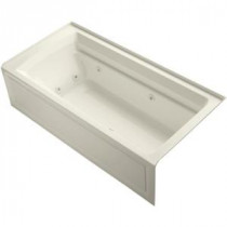 Archer 6 ft. Whirlpool Tub in Biscuit