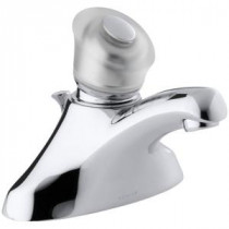 Coralais Innovations 4 in. Single Handle Bathroom Faucet in Polished Chrome