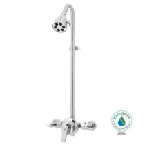 Anystream Icon 3-Spray Wall Bar Shower Kit in Polished Chrome