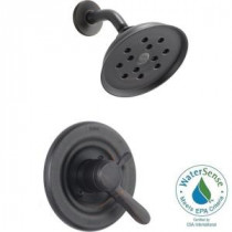 Lahara 1-Handle H2Okinetic Shower Only Faucet Trim Kit in Venetian Bronze (Valve Not Included)