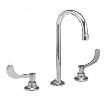 Monterrey 8 in. Widespread 2-Handle Bathroom Faucet in Polished Chrome with Pop-Up Drain