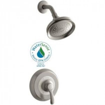 Fairfax 1-Spray Single-Handle Shower Faucet in Vibrant Brushed Nickel (Valve Not Included)