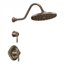 Waterhill 2-Handle 1-Spray ExactTemp Shower Only Faucet Trim Kit in Oil-Rubbed Bronze (Valve Sold Separately)