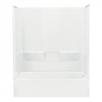Performa 29 in. x 60 in. x 75-3/4 in. Standard Fit Shower Kit in White