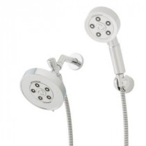 Anystream Neo 9-Spray Hand Shower and Shower Head Combo Kit in Polished Chrome