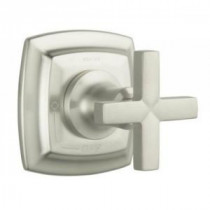 Margaux 1-Handle Volume Control Valve Trim Kit in Vibrant Polished Nickel with Cross Handle (Valve Not Included)