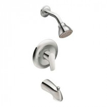 Method 1-Handle Posi-Temp Tub and Shower Trim Kit in Chrome (Valve Sold Separately)