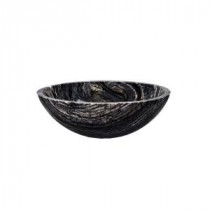 Natural Stone Vessel Sink in Antique Forest