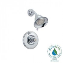 Victorian 1-Handle 3-Spray Shower Faucet Trim Kit in Chrome (Valve and Handle Not Included)