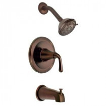 Bannockburn 1-Handle Pressure Balance Tub and Shower Faucet Trim Kit in Oil Rubbed Bronze (Valve Not Included)