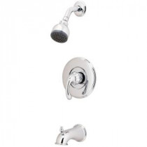 Treviso Single-Handle Tub and Shower Faucet Trim Kit in Polished Chrome (Valve Not Included)