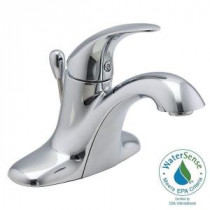 Serrano 4 in. Centerset Single-Handle Bathroom Faucet in Polished Chrome