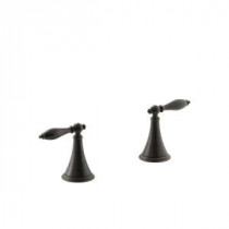 Finial 2-Handle Trim Kit in Oil-Rubbed Bronze (Valve Not Included)