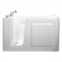 Value Series 60 in. x 30 in. Walk-In Whirlpool and Air Bath Tub in White