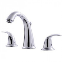 Vantage Collection 8 in. Widespread 2-Handle Bathroom Faucet with Pop-Up Drain in Chrome