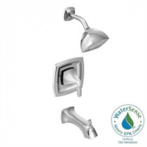 Voss Posi-Temp 1-Handle Tub and Shower Trim Kit in Chrome (Valve Sold Separately)