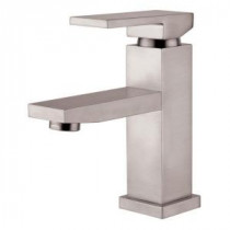 Single Hole 1-Handle Lavatory Faucet in Brushed Nickel