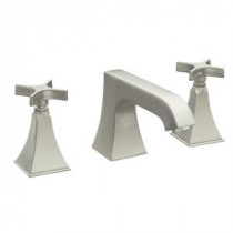 Memoirs 8 in. Widespread 2-Handle Low-Arc Bathroom Faucet Trim Kit in Vibrant Brushed Nickel (Valve Not Included)