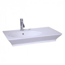 Aristocrat 19-3/8 in. Console Sink Basin in White