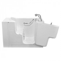 OOD Series 52 in. x 30 in. Walk-In Whirlpool and Air Bath Tub with Right Outward Opening Door in White