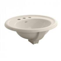 Standard Collection Self-Rimming Bathroom Sink in Linen