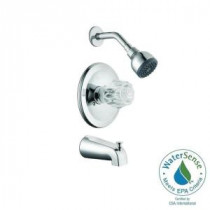 Aragon WaterSense Single-Handle 1-Spray Tub and Shower Faucet in Chrome