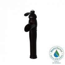 Single Hole 1-Handle High-Arc Bathroom Faucet in Oil Rubbed Bronze