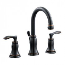 Madison 8 in. Widespread 2-Handle Bathroom Faucet in Oil Rubbed Bronze