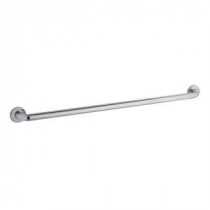Contemporary 36 in. x 2-13/16 in. Concealed Screw Grab Bar in Polished Stainless