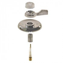 Single Valve Rebuild Kit for Tub and Shower with Acrylic and Chrome Handle for Mixet