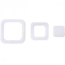 Adhesive Square Treads in Clear (21-Count)
