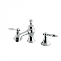 8 in. Widespread 2-Handle Mid-Arc Bathroom Faucet in Polished Chrome