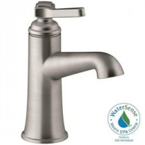 Georgeson Single Hole Single Handle Bathroom Faucet in Vibrant Brushed Nickel