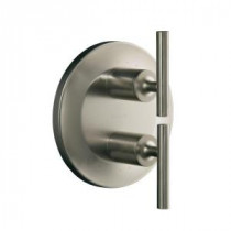 Purist 2-Handle Valve Trim Kit in Vibrant Brushed Nickel (Valve Not Included)