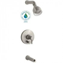 Toobi Bath and Shower Trim in Vibrant Brushed Nickel