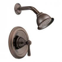 Kingsley Posi-Temp 1-Handle Eco-Performance Shower Trim Kit in Oil Rubbed Bronze (Valve Sold Separately)