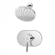 Sereno 1-Spray 2-Handle Shower Faucet in Chrome