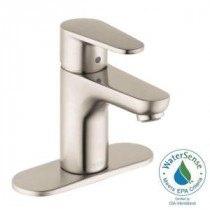 Talis E2 Single Hole 1-Handle Bathroom Faucet in Brushed Nickel