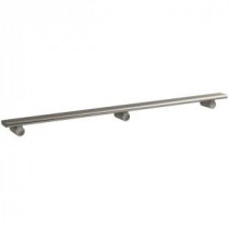 Choreograph 36 in. Shower Barre in Anodized Brushed Nickel