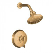 Revival 1-Handle Shower Faucet Trim Kit in Vibrant Brushed Bronze (Valve Not Included)