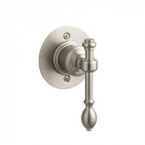 IV Georges Brass Single Handle Valve Trim Kit in Vibrant Brushed Nickel (Valve Not Included)