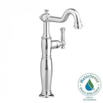 Quentin Single Hole Single-Handle Vessel Bathroom Faucet in Polished Chrome