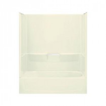 Performa 60 in. x 29 in. x 77-3/4 in. Standard Fit Bath and Shower Kit in Biscuit