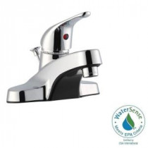 Middleton 4 in. Centerset 1-Handle Bathroom Faucet in Polished Chrome